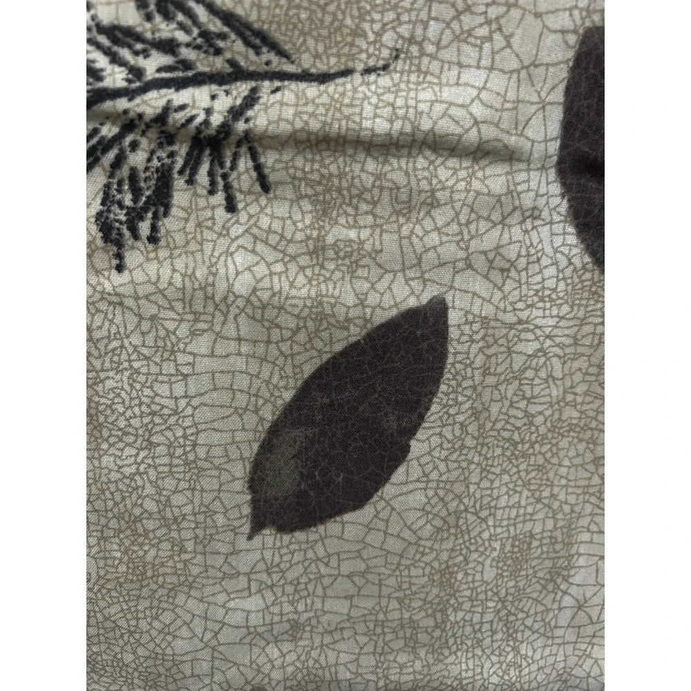 Vintage Springs Brand Leaves fall nature Flat Sheet Full‎ Size Plus Pillow Sham